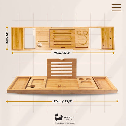 Eco Bath Bamboo Bath Tray