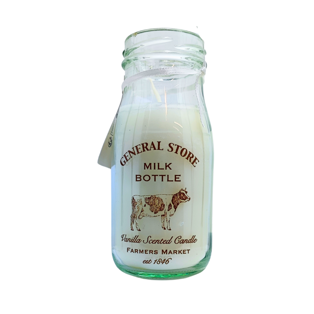 Vanilla Milk Bottle Candle