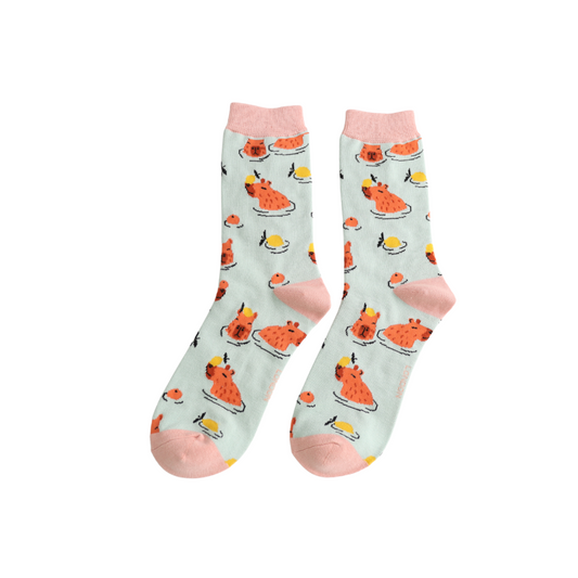 Miss Sparrow Capybara Socks