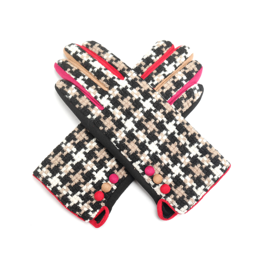 Miss Sparrow Black Gloves