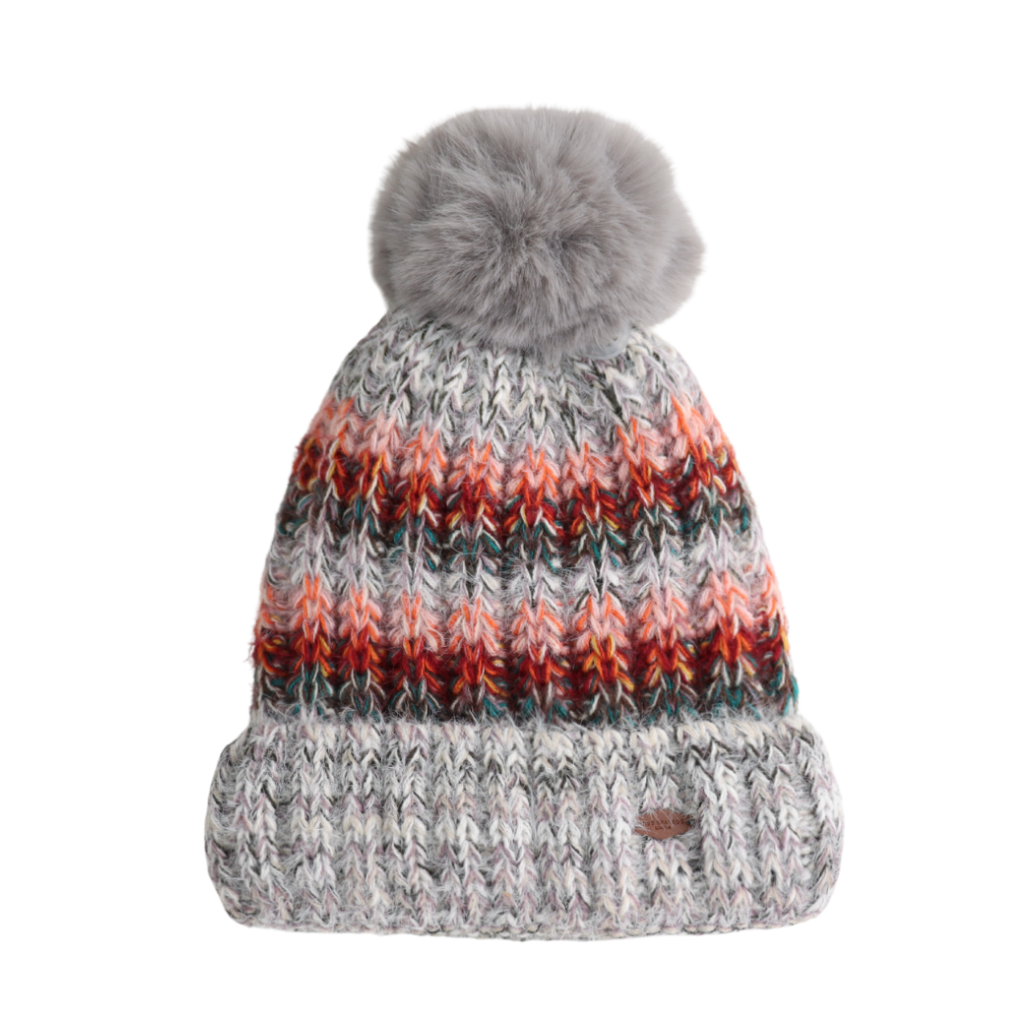 Miss Sparrow White Bobble Hat