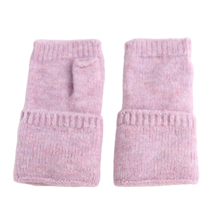 Miss Sparrow Lilac Fingerless Gloves