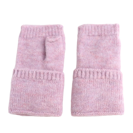 Miss Sparrow Lilac Fingerless Gloves