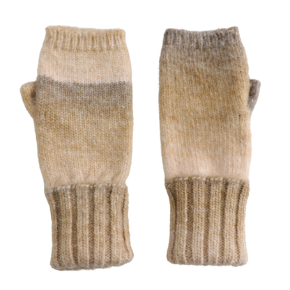 Miss Sparrow Gradient Mushroom Fingerless Gloves