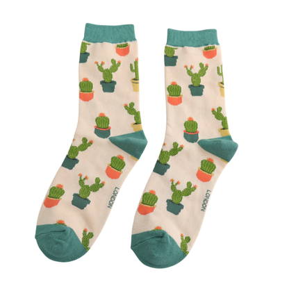 Miss Sparrow Cacti Socks