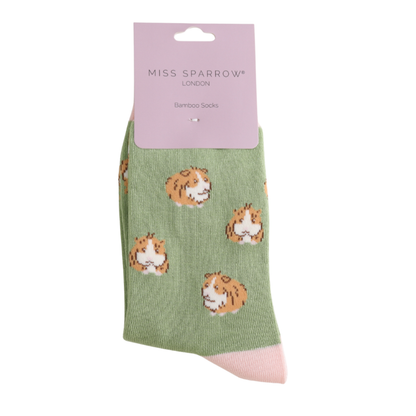 Miss Sparrow Guinea Pigs Socks