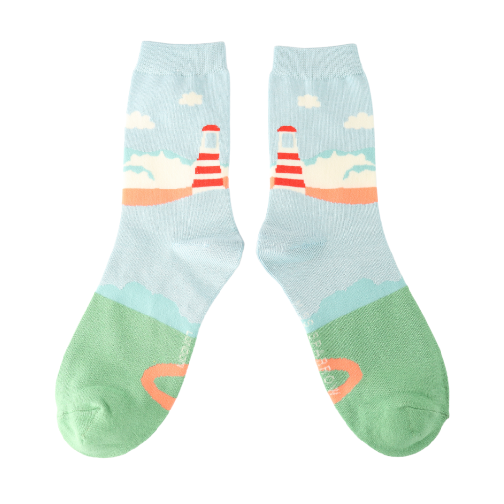 Miss Sparrow Seascape Socks