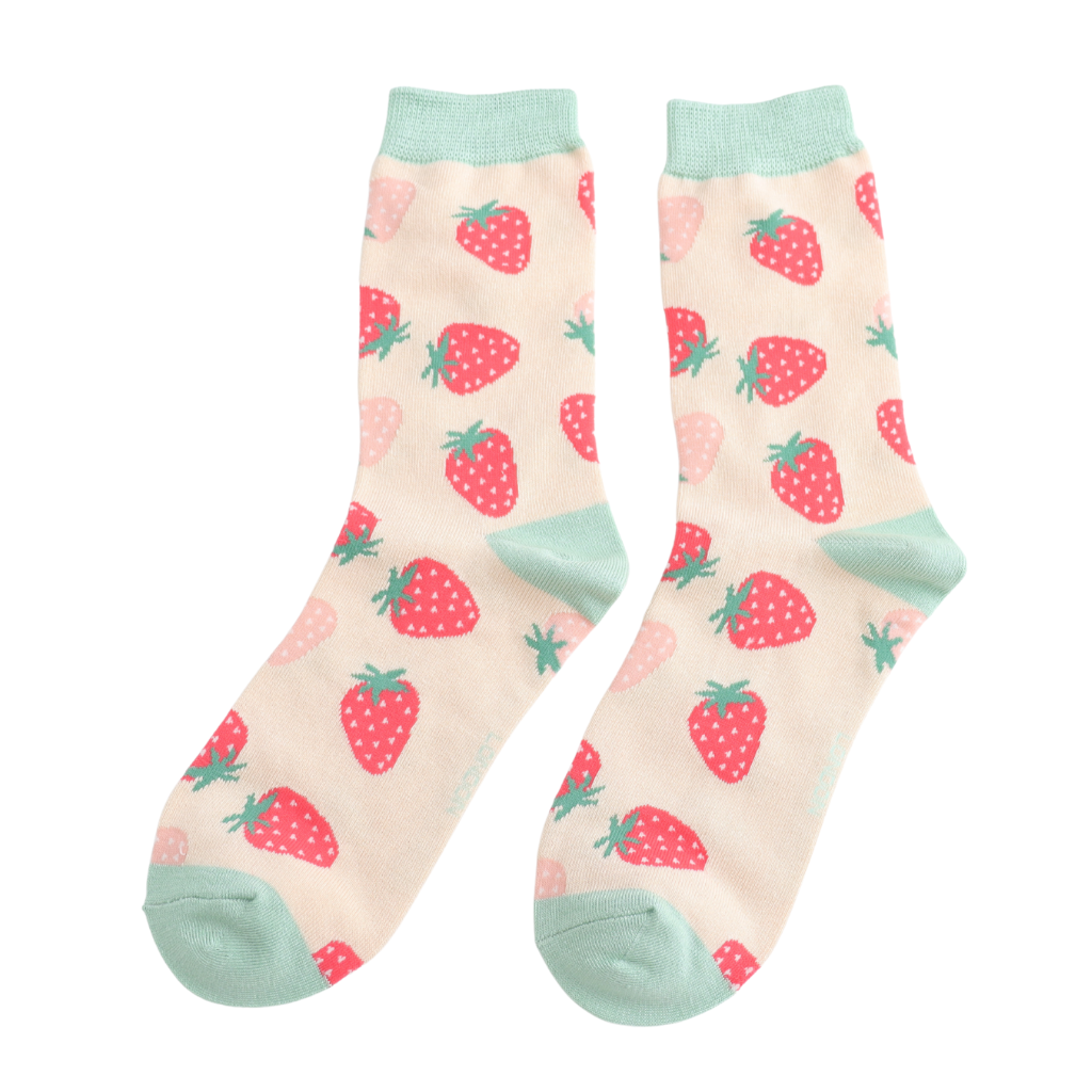 Miss Sparrow Little Strawberries Socks