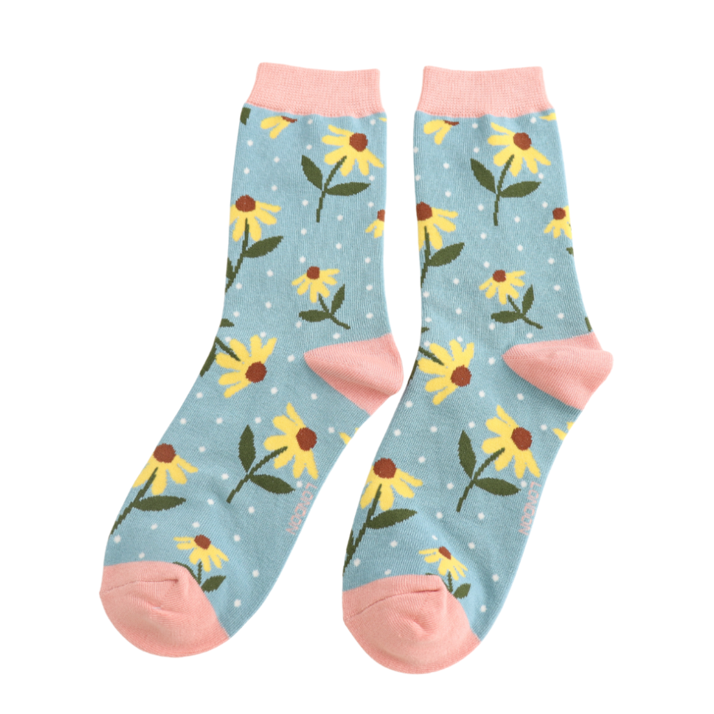 Miss Sparrow Sunflowers Socks