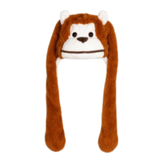 Monkey Hat with Moving Ears (Kids)