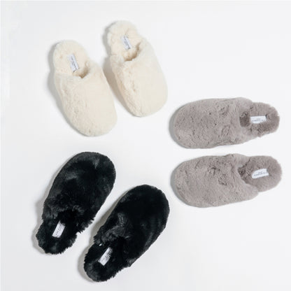 Miss Sparrow Mule Cream Slippers