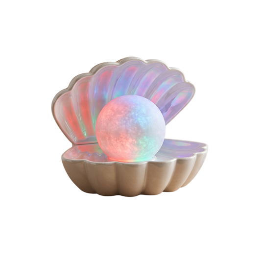 White Dream Shell Lamp