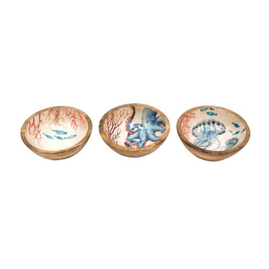 Ocean Enamel 17.5cm Bowls
