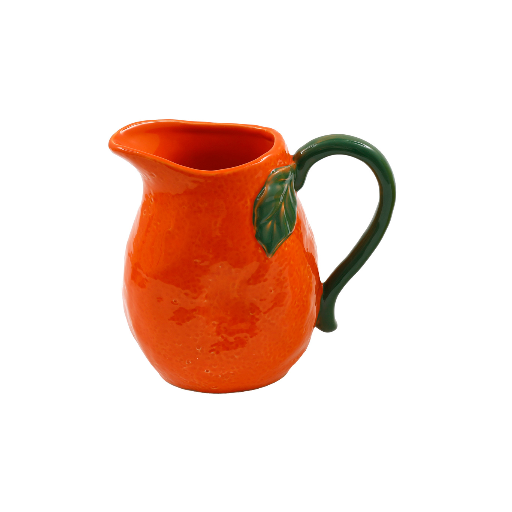 Orange Decorative Jug