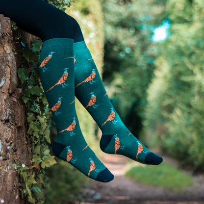Pheasant Welly Socks