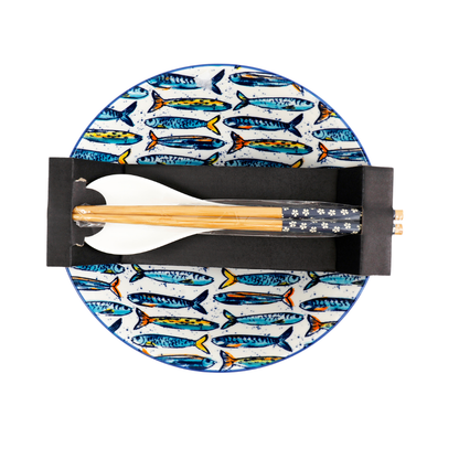 Sardines Ramen Bowl Set