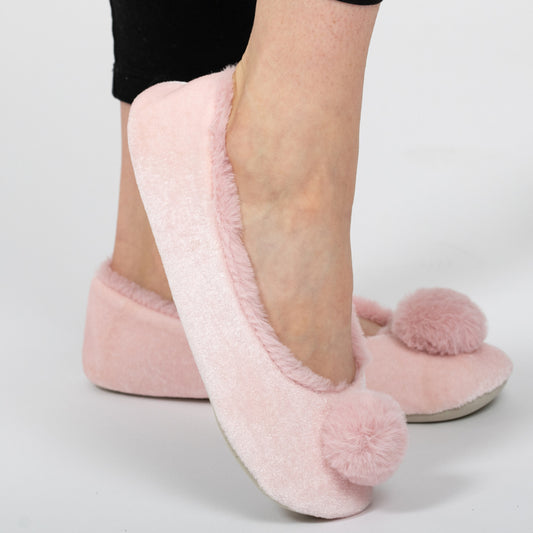 Miss Sparrow Pink Ballet Slippers