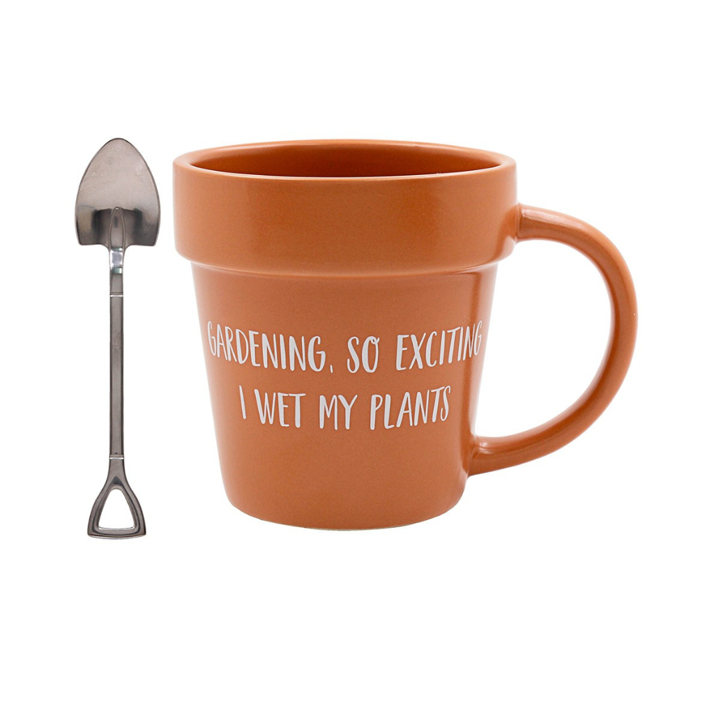 Wet My Plants Plant Pot Mug