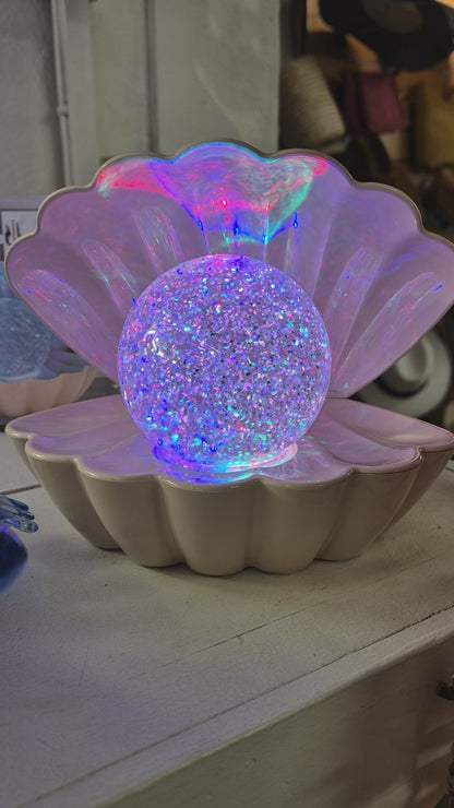 Glitter Shell Lamp