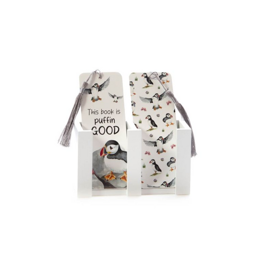 Puffin Wooden Bookmark