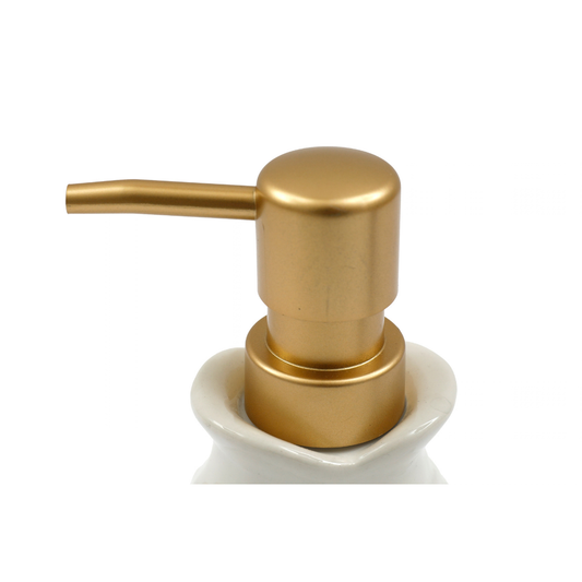 Cream Fish Soap Dispenser
