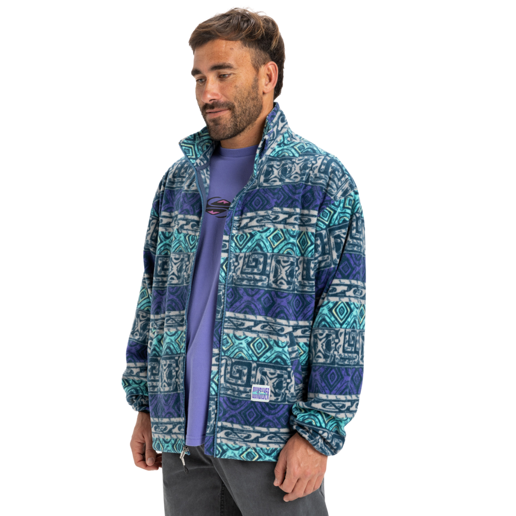 Quiksilver Zip Up Polar Fleece Jumper