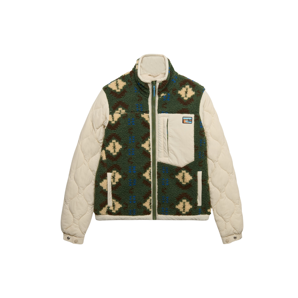 Superdry Quilted Fleece Jacket