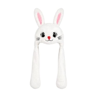 Rabbit Hat with Moving Ears (Kids)