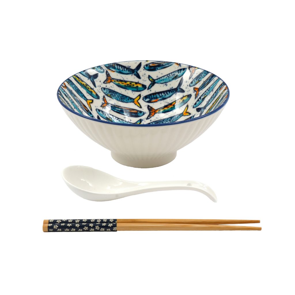 Sardines Ramen Bowl Set