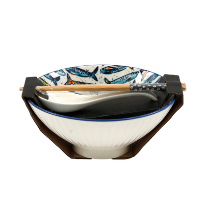 Sardines Ramen Bowl Set