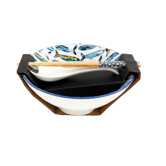 Sardines Ramen Bowl Set