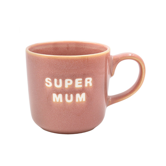 Super Mum Reactive Glaze Mug
