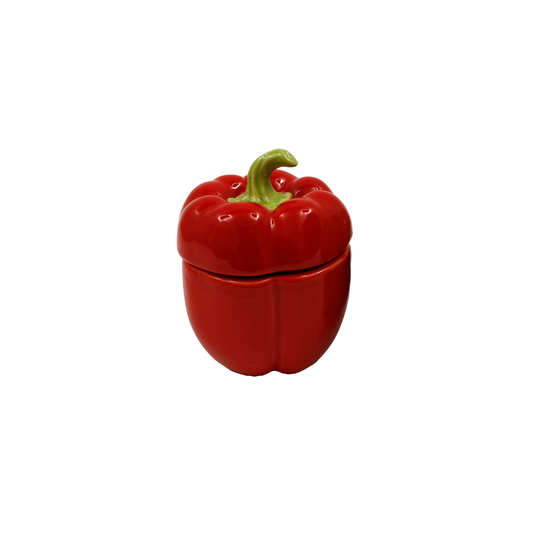 Red Pepper Candle Pot