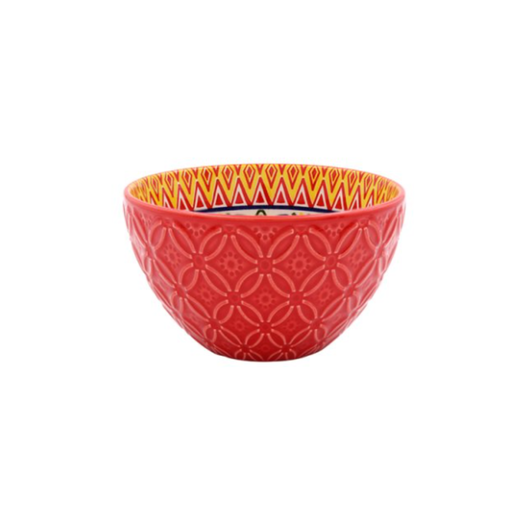 Tuscany Red Textured Dip Bowl (12cm)