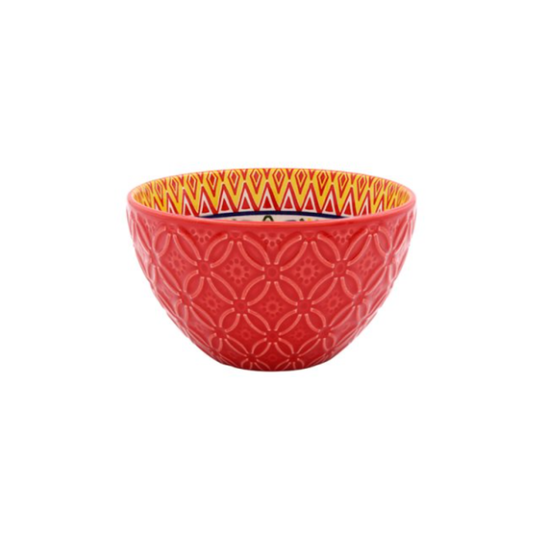 Tuscany Red Textured Dip Bowl (12cm)