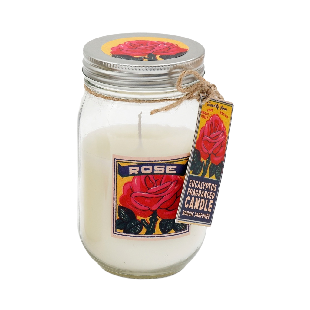 Indian Stamp Eucalyptus Large Candle