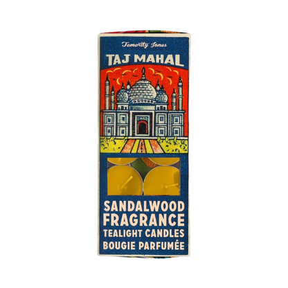 Indian Stamp Sandalwood Tealights