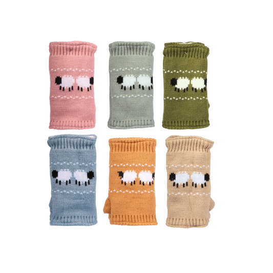 Fleece Lined Sheep Hand Warmers