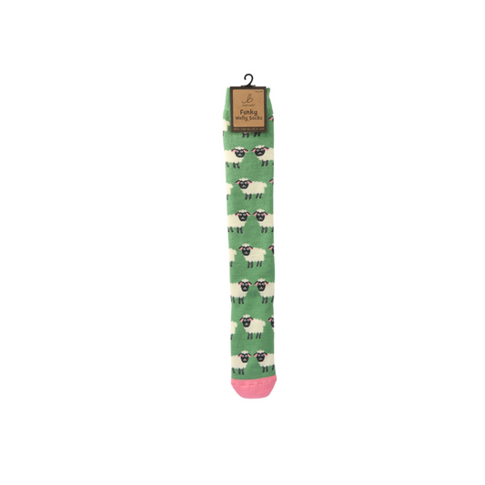 Sheep Welly Socks