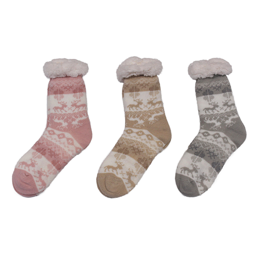 Cosy & Comfy Reindeer Slipper Socks