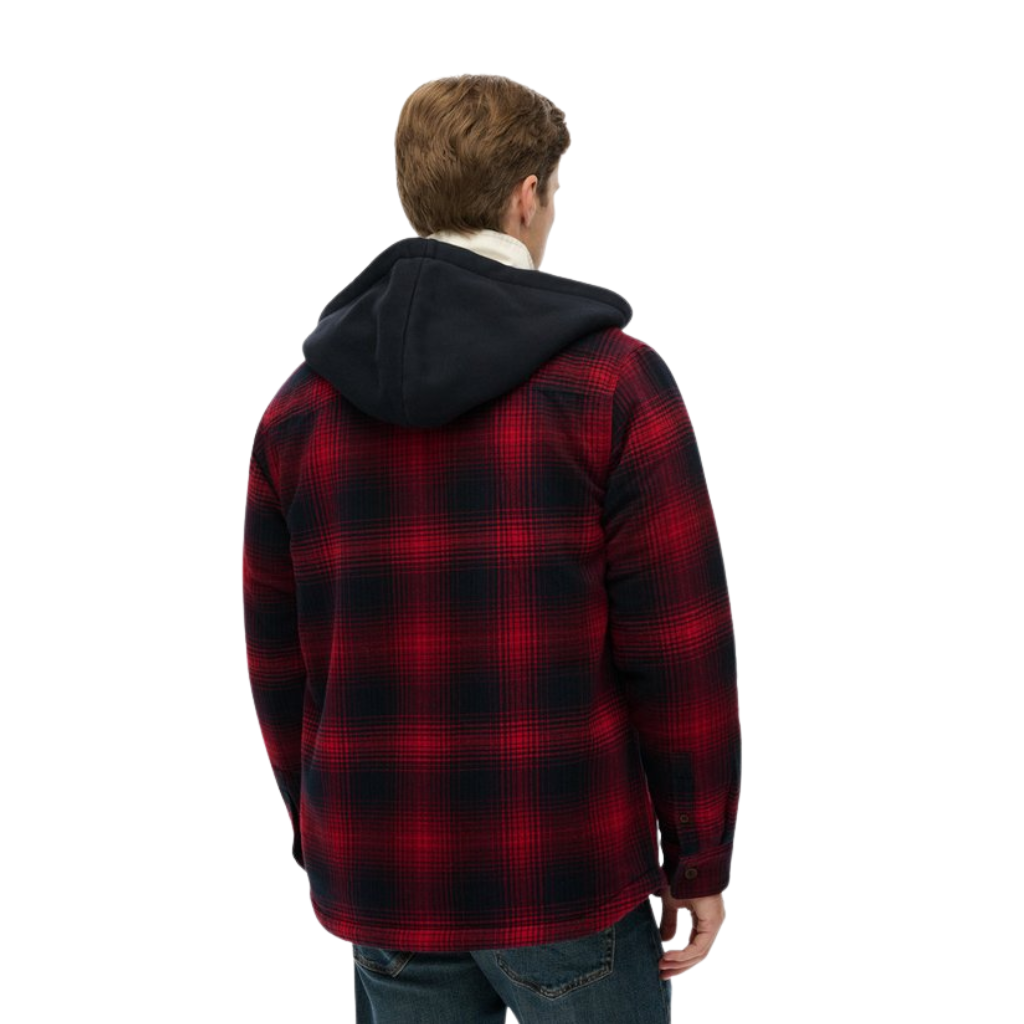 Superdry Hooded Check Shirt