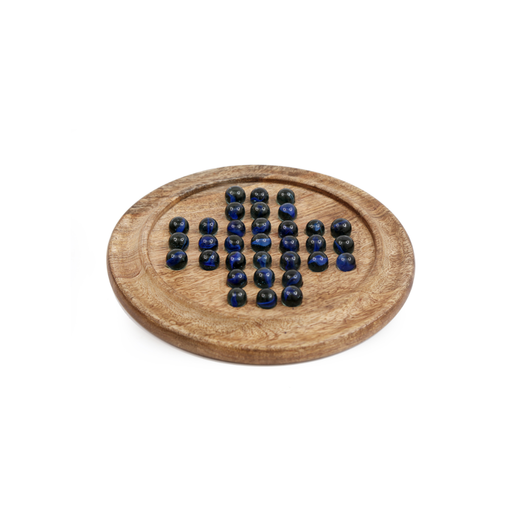 Wooden Solitaire Game