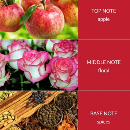 Spiced Apple & Cinnamon Eco Soy Centrepiece Candle