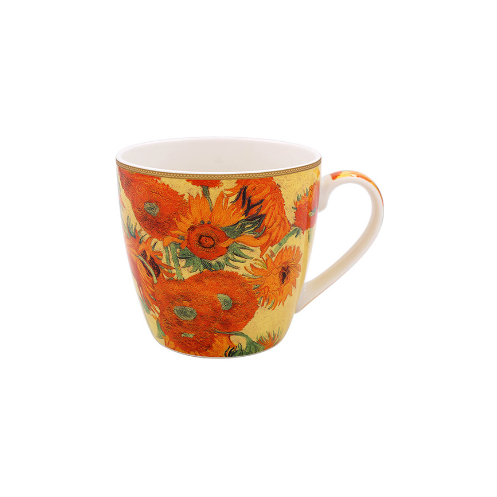 Vincent Van Gogh Sunflowers Breakfast Mug