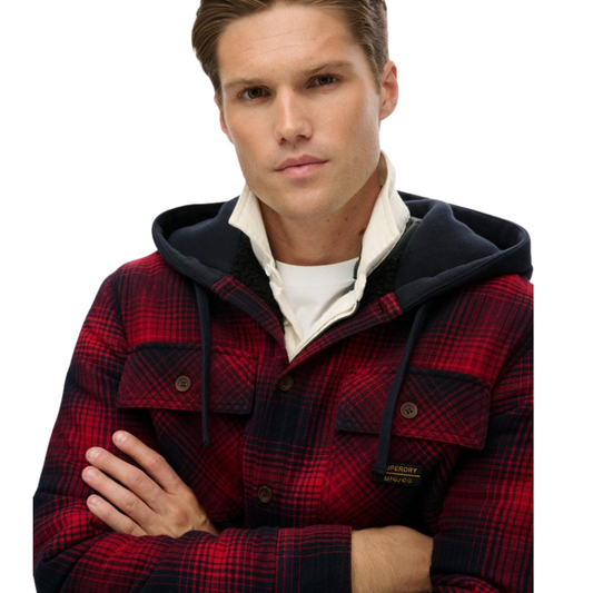 Superdry Hooded Check Shirt