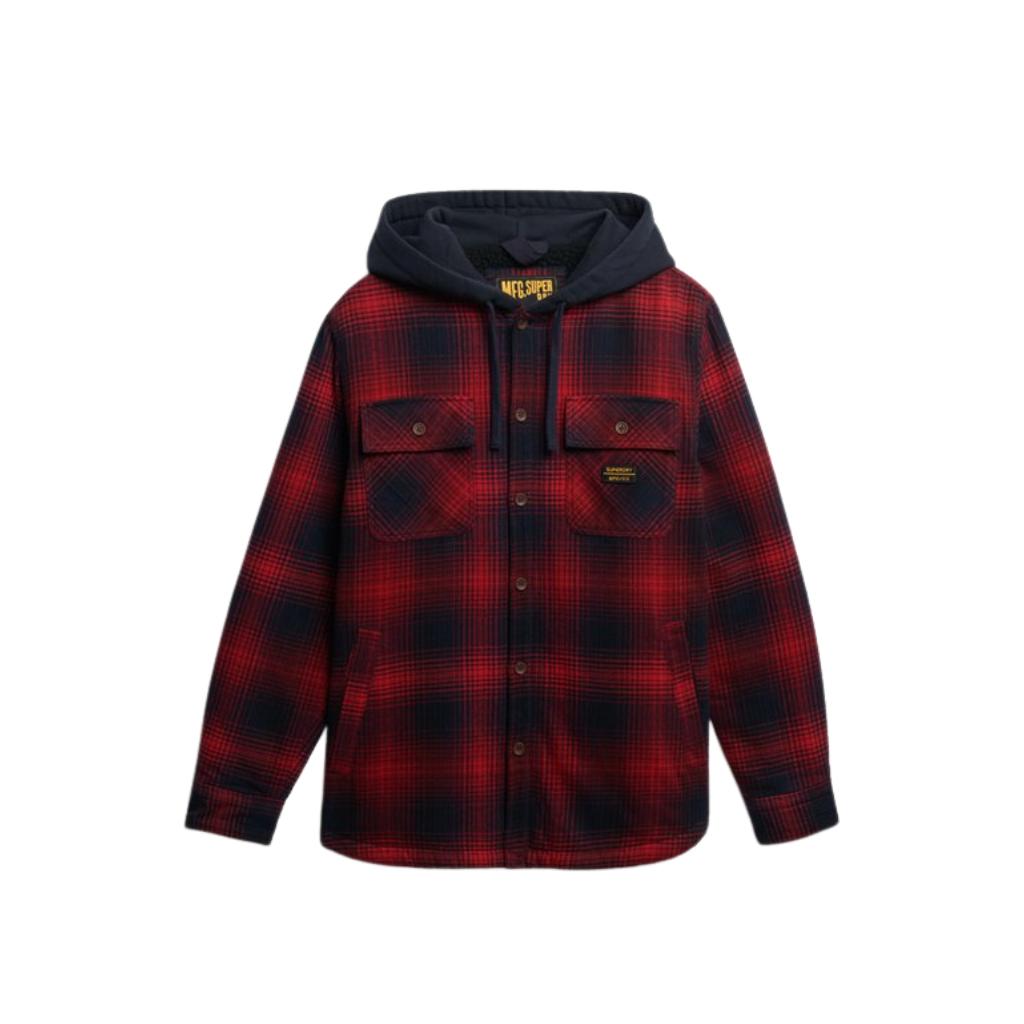Superdry Hooded Check Shirt