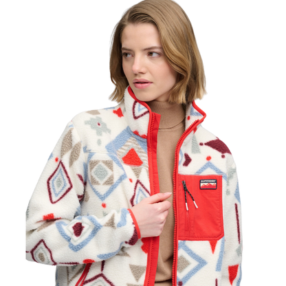 Superdry Aztec Zip Fleece