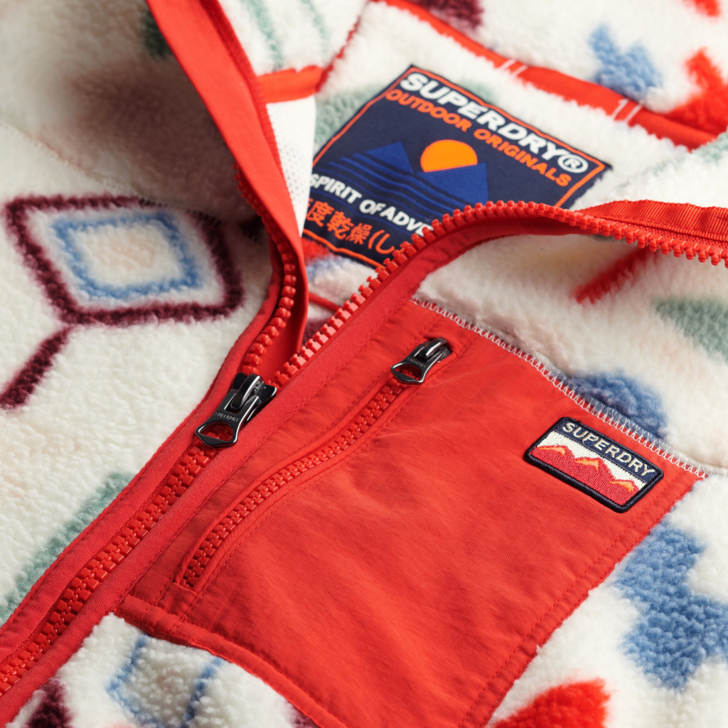 Superdry Aztec Zip Fleece