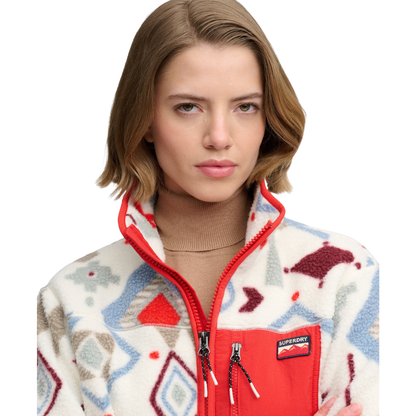Superdry Aztec Zip Fleece
