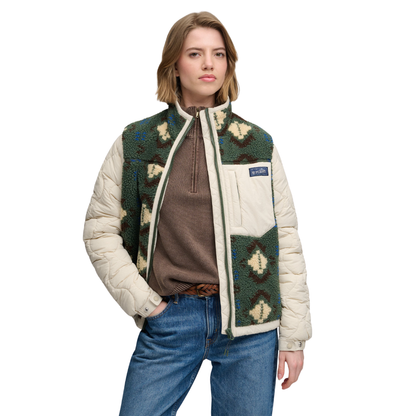 Superdry Quilted Fleece Jacket